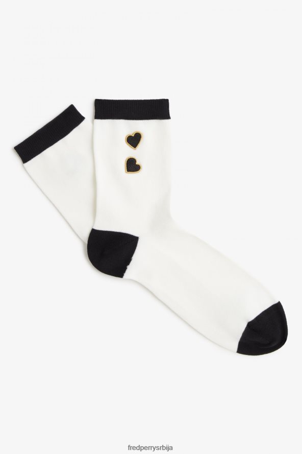 Прибор рс Fred Perry унисек срчане чарапе Снежана 68TD6P121