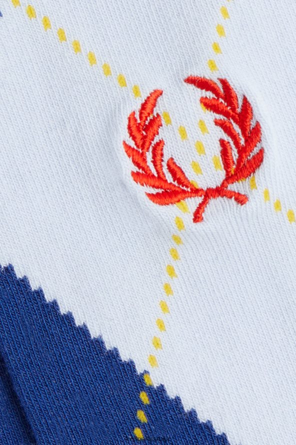Прибор рс Fred Perry унисек смеле аргиле чарапе цибер блуе 68TD6P128