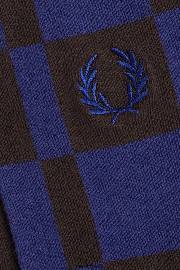 Прибор рс Fred Perry унисек чарапе од шаховнице француска морнарица 68TD6P129