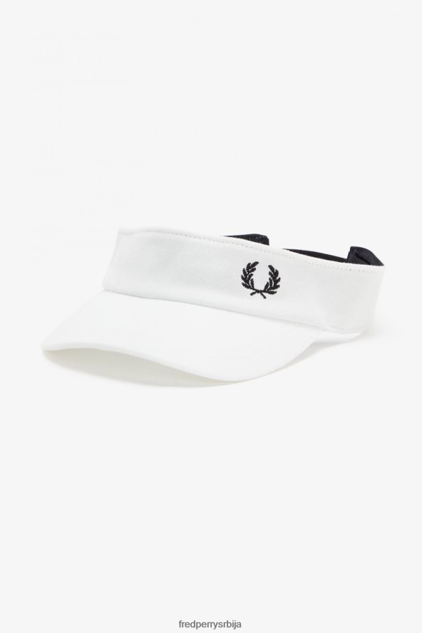 Прибор рс Fred Perry унисек пикуе визир снежно бела/црна 68TD6P86