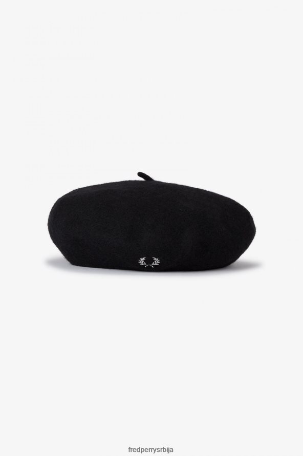 Прибор рс Fred Perry Жене беретка црн 68TD6P98 Прибор рс Fred Perry Жене беретка црн 68TD6P98
