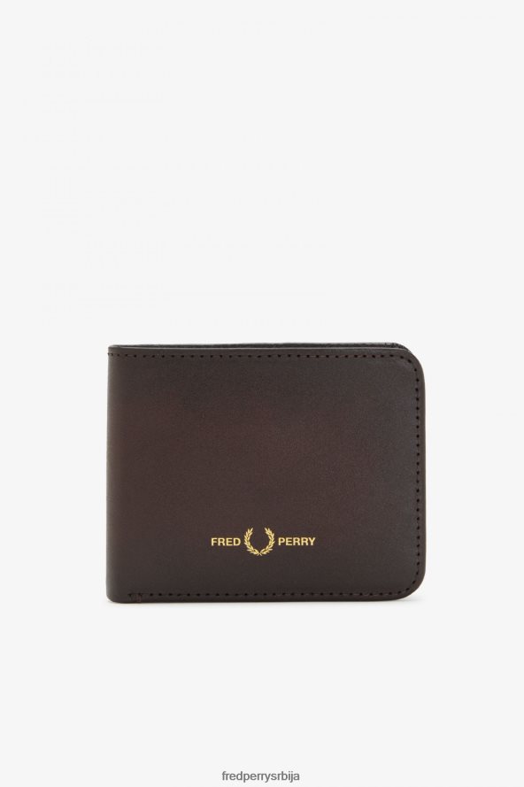 Прибор рс Fred Perry унисек новчаник од брушене коже воловска крв 68TD6P137