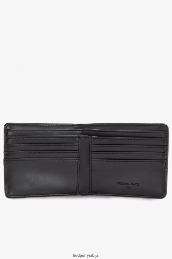 Прибор рс Fred Perry унисек новчаник са шкотским зрном црн 68TD6P139
