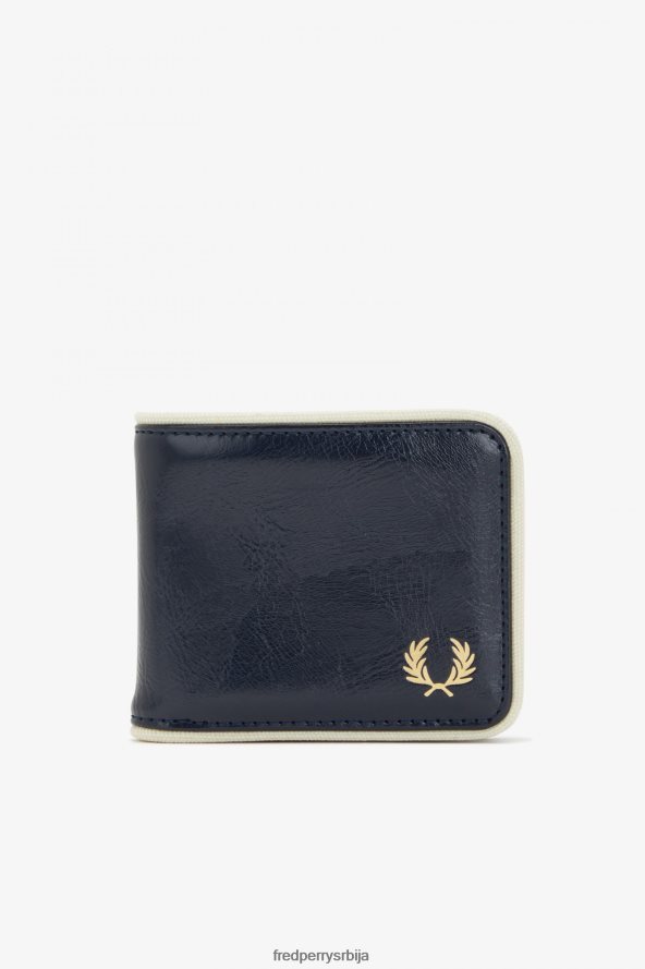 Прибор рс Fred Perry унисек класични новчаник са новчаником морнарско/екру 68TD6P140