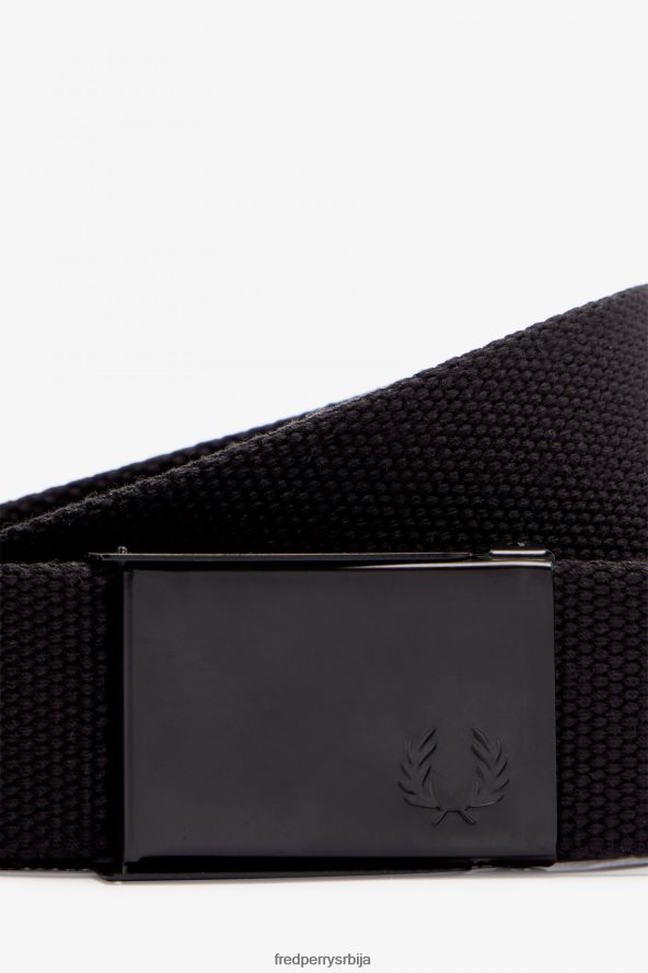 Прибор рс Fred Perry унисек графички брендирани ремен црн 68TD6P165