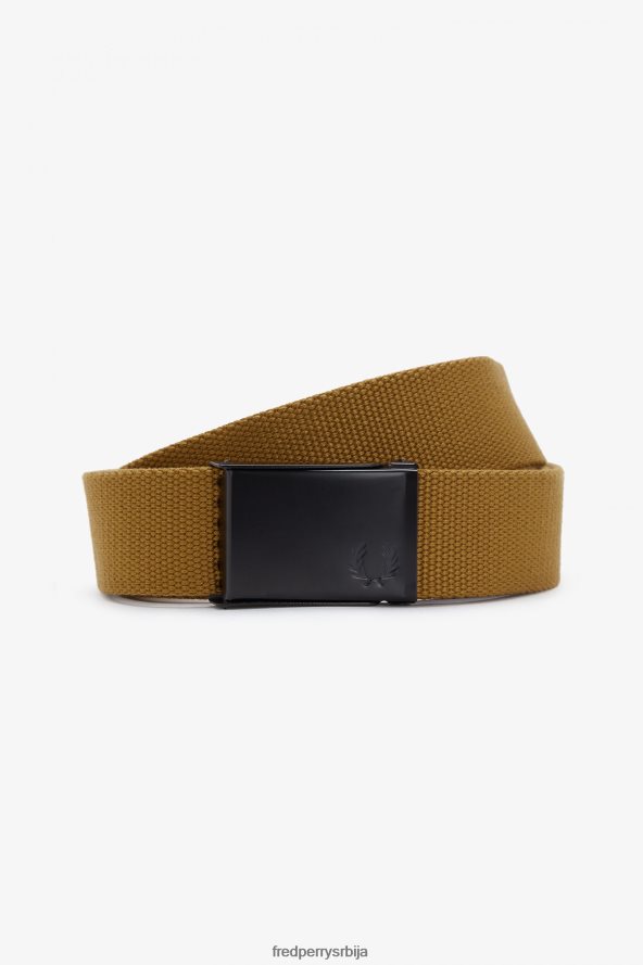 Прибор рс Fred Perry унисек ремен са графичким брендирањем тамна карамела 68TD6P167