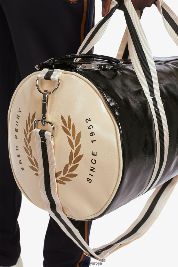Прибор рс Fred Perry Жене ловоров венац буре торба црна/екру 68TD6P148