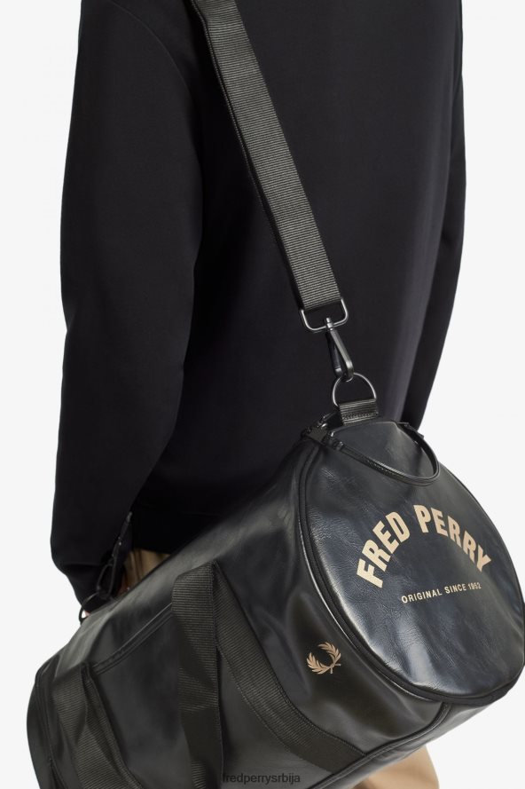 Прибор рс Fred Perry Жене тонал пу барел баг црн 68TD6P150
