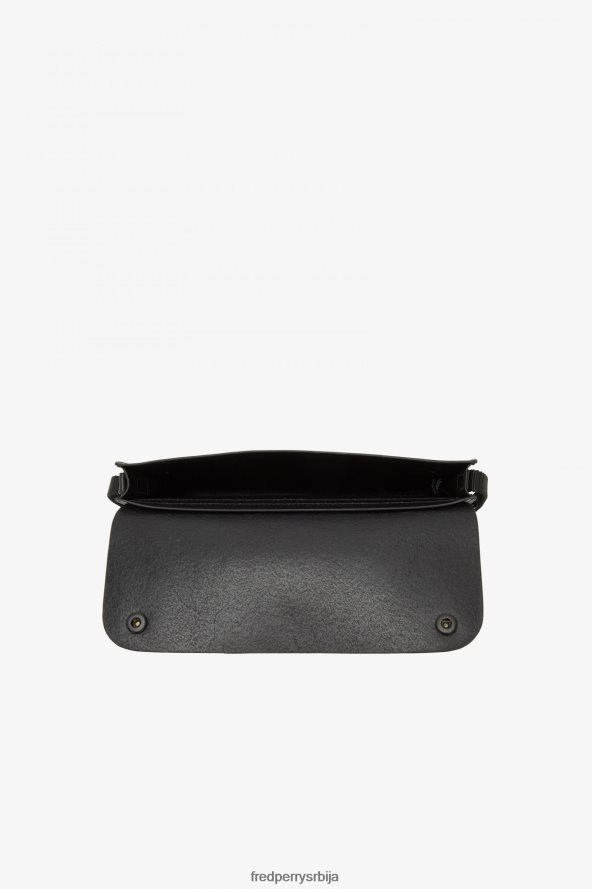 Прибор рс Fred Perry Жене сацоцхе торба од полиране коже црн 68TD6P155