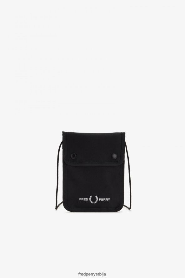 Прибор рс Fred Perry Жене брендирана торбица црн 68TD6P158 Прибор рс Fred Perry Жене брендирана торбица црн 68TD6P158