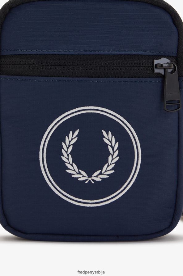 Прибор рс Fred Perry Жене круг брендирана бочна торба морнарица 68TD6P160
