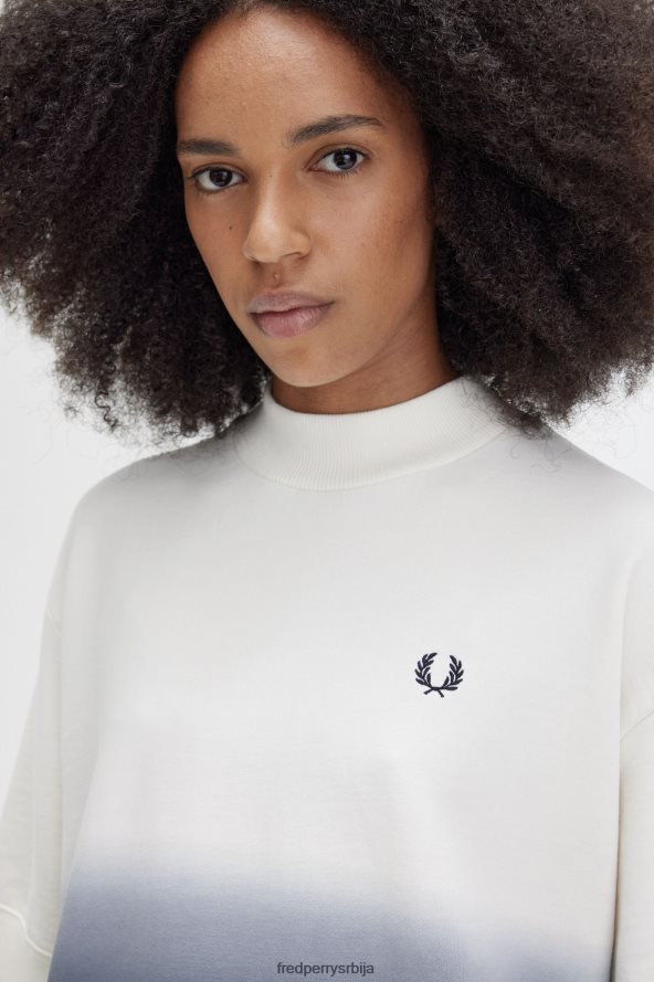 одећу рс Fred Perry Жене омбре дуксерица ецру 68TD6P645