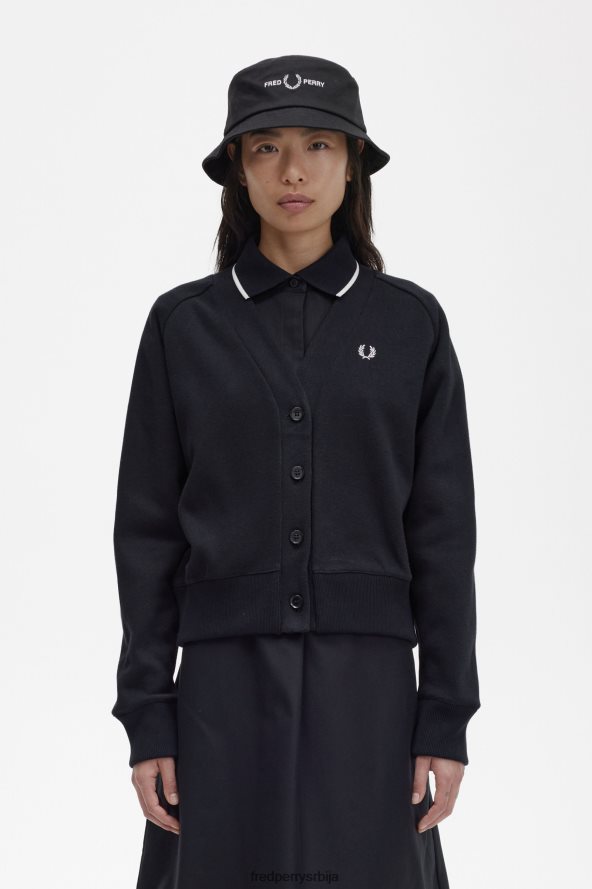 одећу рс Fred Perry Жене дукс кардиган црн 68TD6P646 одећу рс Fred Perry Жене дукс кардиган црн 68TD6P646