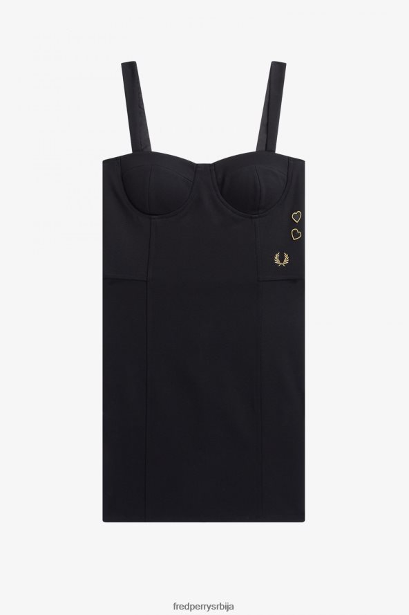 одећу рс Fred Perry Жене бодицон хаљина тонски леопард 68TD6P612