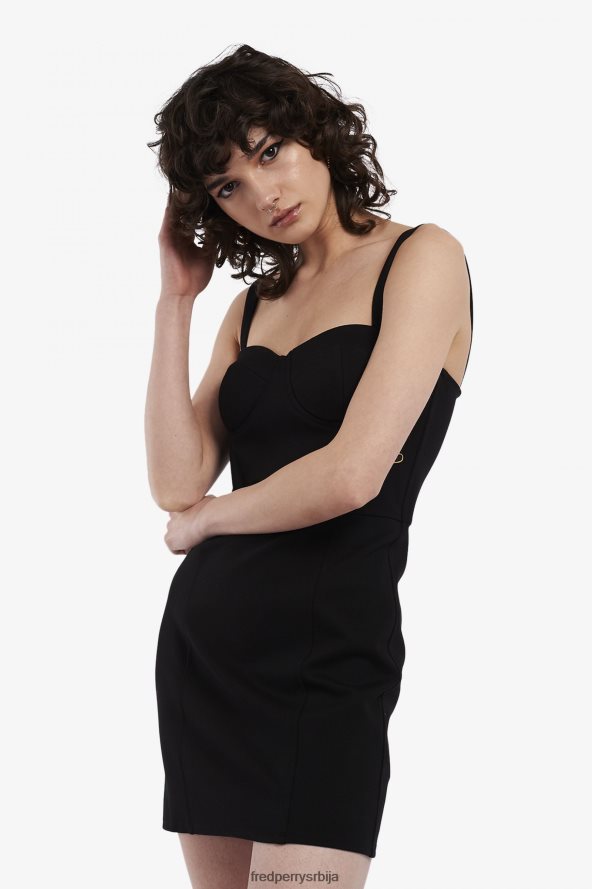 одећу рс Fred Perry Жене бодицон хаљина тонски леопард 68TD6P612