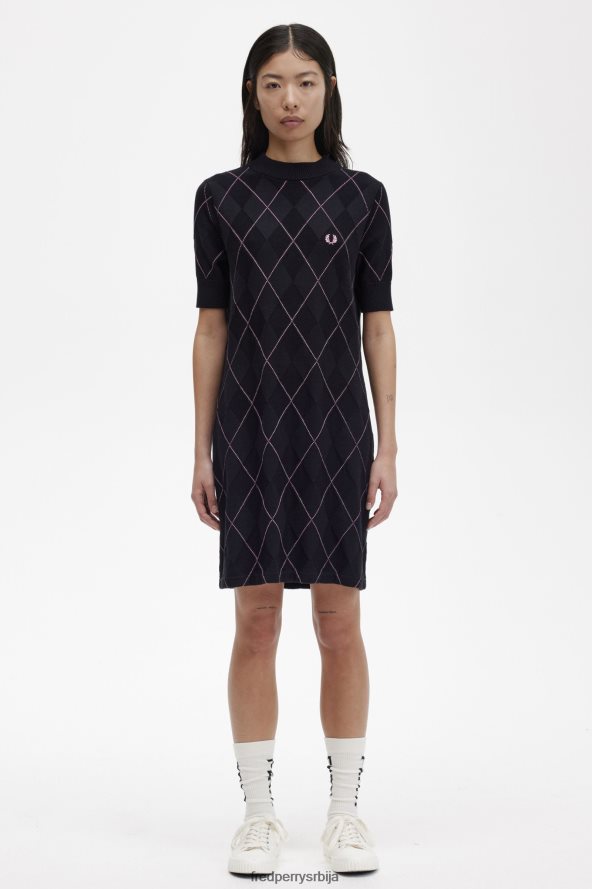 одећу рс Fred Perry Жене аргиле плетена хаљина црн 68TD6P617 одећу рс Fred Perry Жене аргиле плетена хаљина црн 68TD6P617