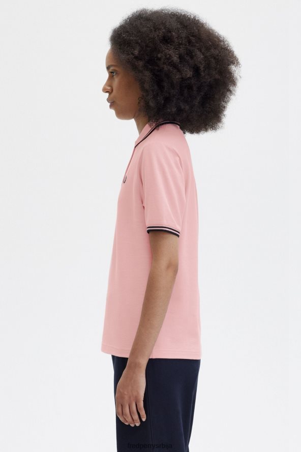 одећу рс Fred Perry Жене г3600 креда розе/црна 68TD6P624