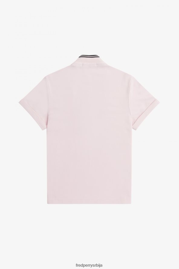 одећу рс Fred Perry Жене пике кошуља млечно розе 68TD6P640