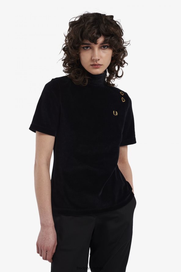 одећу рс Fred Perry Жене велур топ злато 68TD6P654 одећу рс Fred Perry Жене велур топ злато 68TD6P654