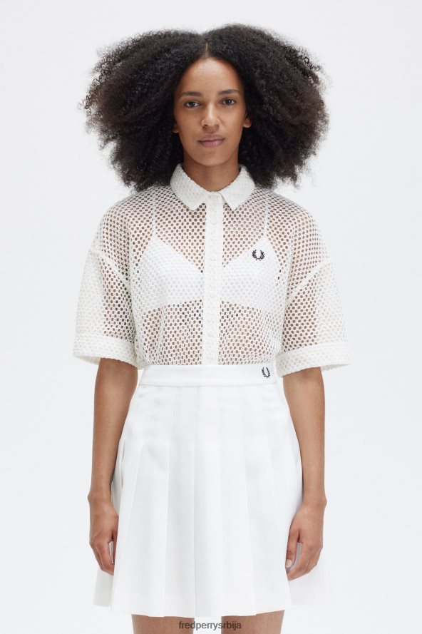одећу рс Fred Perry Жене кошуља отвореног плетива Снежана 68TD6P655 одећу рс Fred Perry Жене кошуља отвореног плетива Снежана 68TD6P655