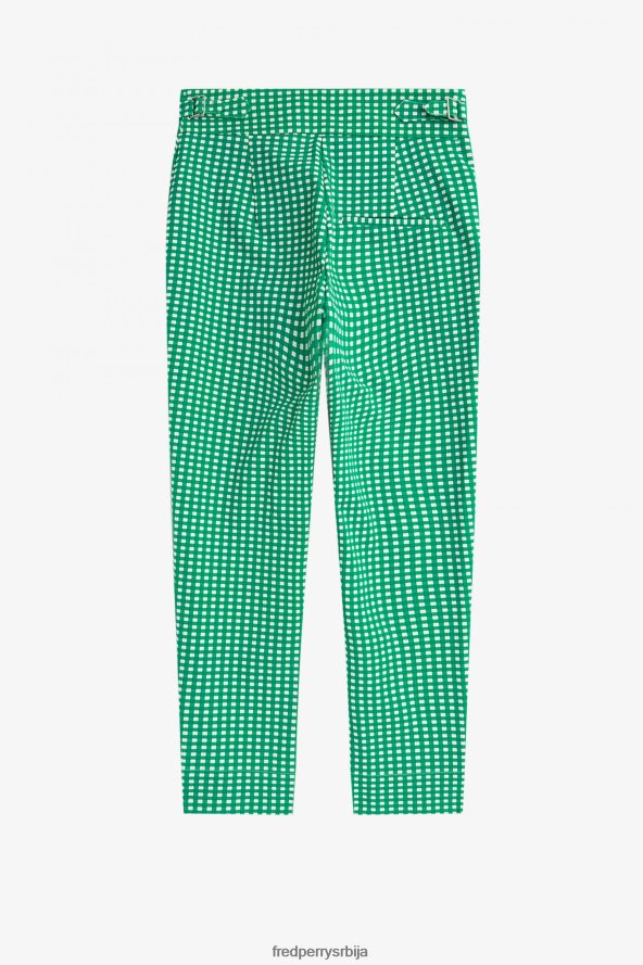 одећу рс Fred Perry Жене гингхам панталоне млечно розе 68TD6P691