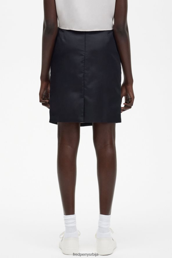 одећу рс Fred Perry Жене сукња са рајсфершлусом црн 68TD6P693