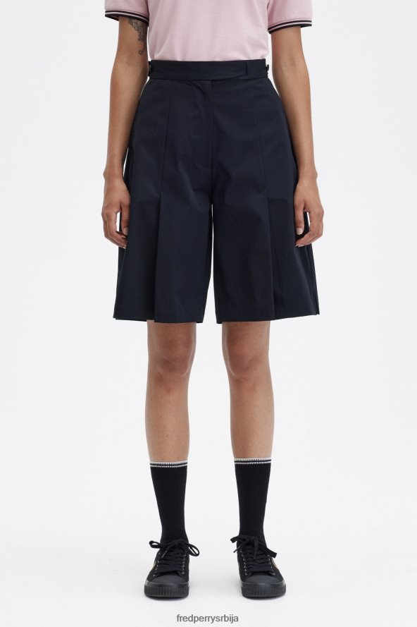 одећу рс Fred Perry Жене набрано кратко црн 68TD6P694 одећу рс Fred Perry Жене набрано кратко црн 68TD6P694