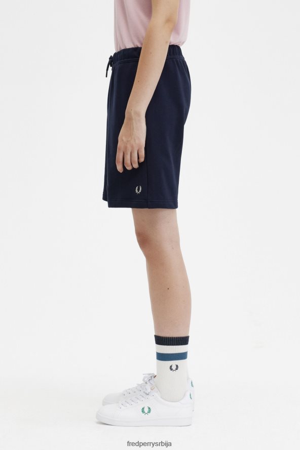 одећу рс Fred Perry Жене зној кратко морнарица 68TD6P695
