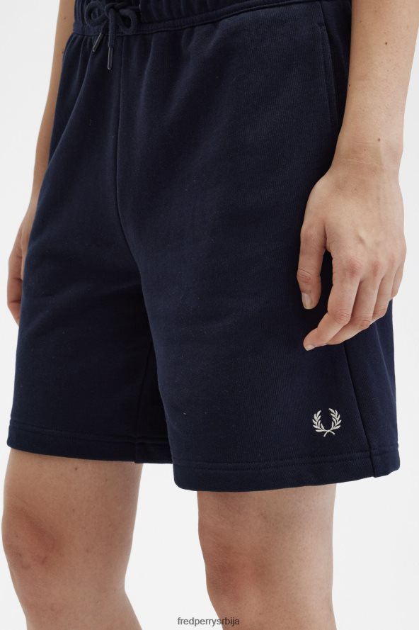 одећу рс Fred Perry Жене зној кратко морнарица 68TD6P695