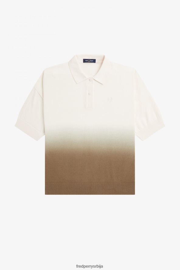 одећу рс Fred Perry Жене омбре плетена кошуља свиленкаста бресква 68TD6P670