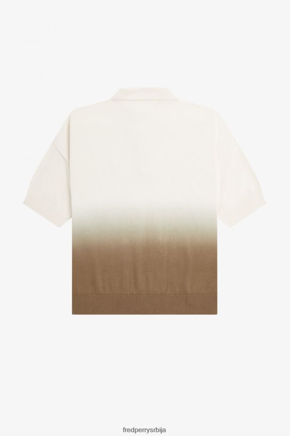 одећу рс Fred Perry Жене омбре плетена кошуља свиленкаста бресква 68TD6P670