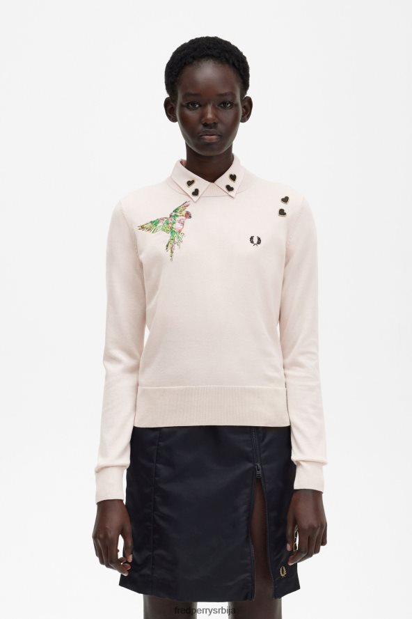 одећу рс Fred Perry Жене извезени џемпер црн 68TD6P678 одећу рс Fred Perry Жене извезени џемпер црн 68TD6P678