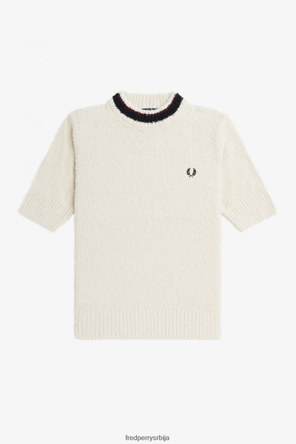 одећу рс Fred Perry Жене џемпер кратких рукава црн 68TD6P684