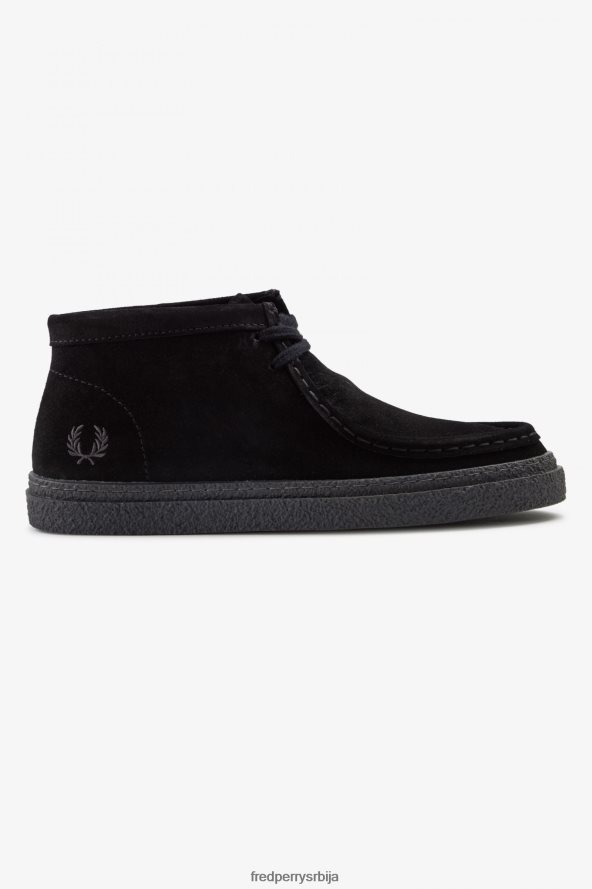 обућа рс Fred Perry Жене давсон мид црн 68TD6P697 обућа рс Fred Perry Жене давсон мид црн 68TD6P697