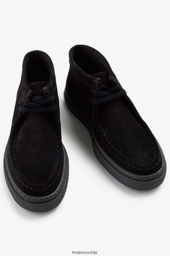 обућа рс Fred Perry Жене давсон мид црн 68TD6P697