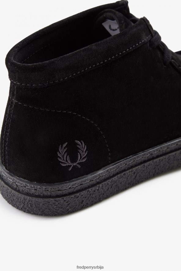 обућа рс Fred Perry Жене давсон мид црн 68TD6P697