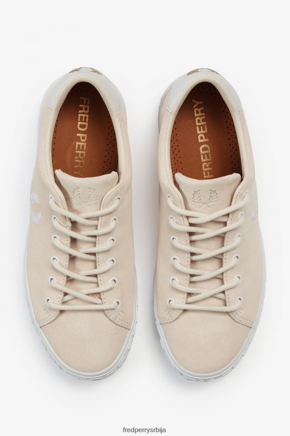 обућа рс Fred Perry Жене лоттие свиленкаста бресква/бела 68TD6P698