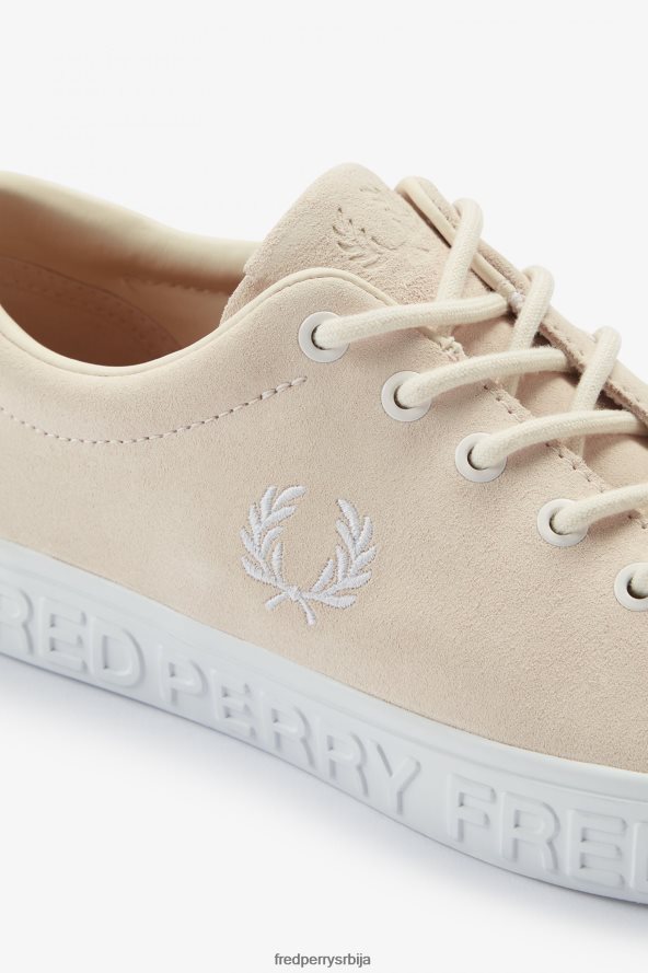 обућа рс Fred Perry Жене лоттие свиленкаста бресква/бела 68TD6P698
