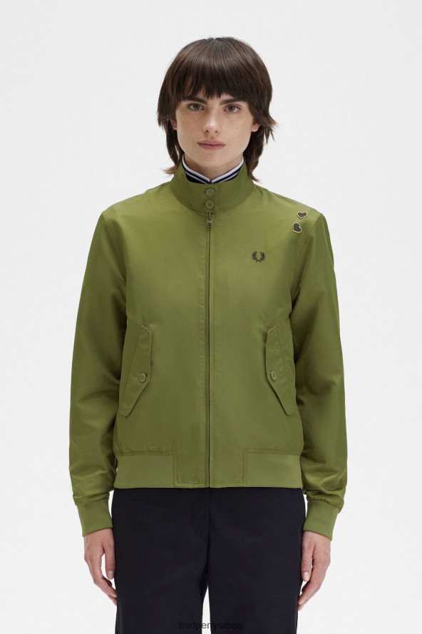 одећу рс Fred Perry Жене јакна са рајсфершлусом са штампаном поставом парка зелена 68TD6P593 одећу рс Fred Perry Жене јакна са рајсфершлусом са штампаном поставом парка зелена 68TD6P593