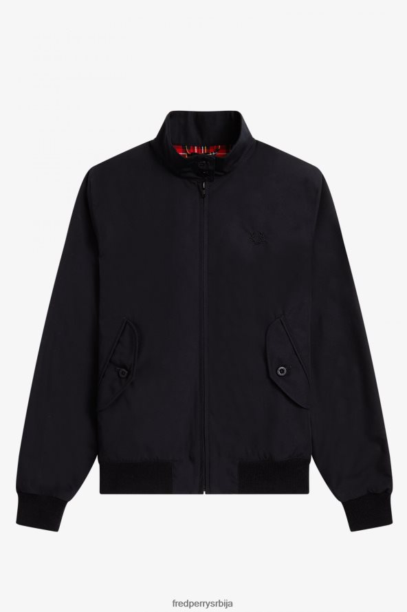 одећу рс Fred Perry Жене харрингтон јакна црно/шампањац 68TD6P594