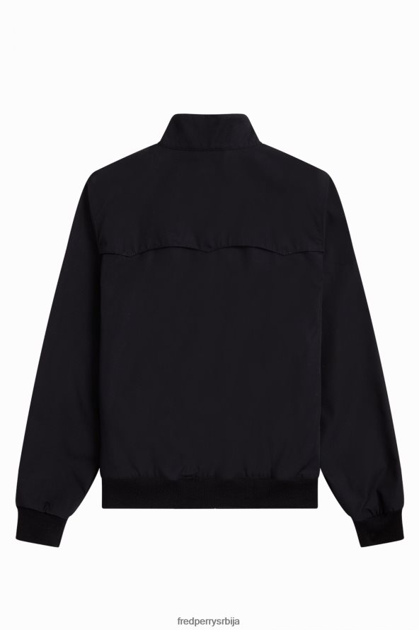 одећу рс Fred Perry Жене харрингтон јакна црно/шампањац 68TD6P594