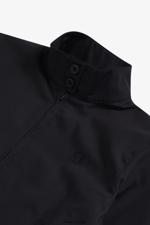 одећу рс Fred Perry Жене харрингтон јакна црно/шампањац 68TD6P594