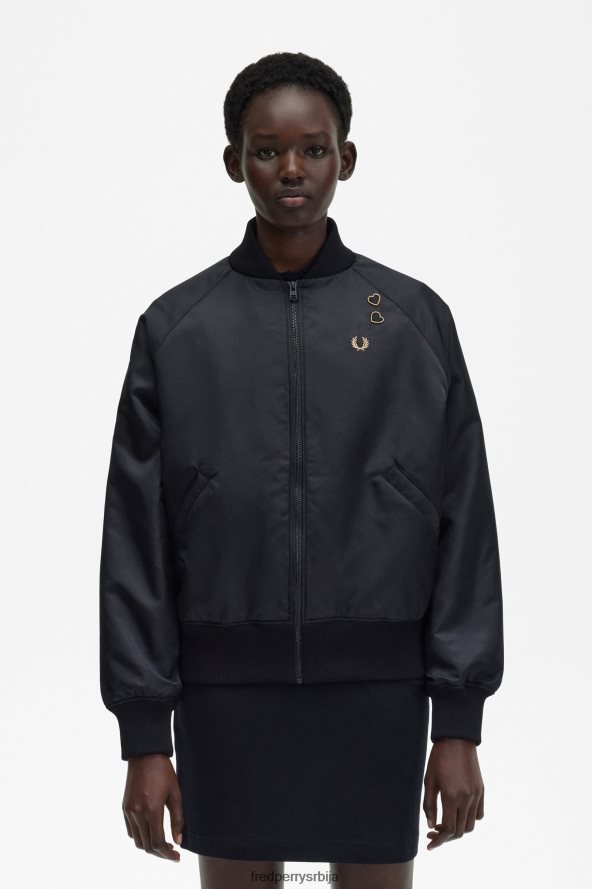 одећу рс Fred Perry Жене везена бомбер јакна млечно розе 68TD6P597 одећу рс Fred Perry Жене везена бомбер јакна млечно розе 68TD6P597