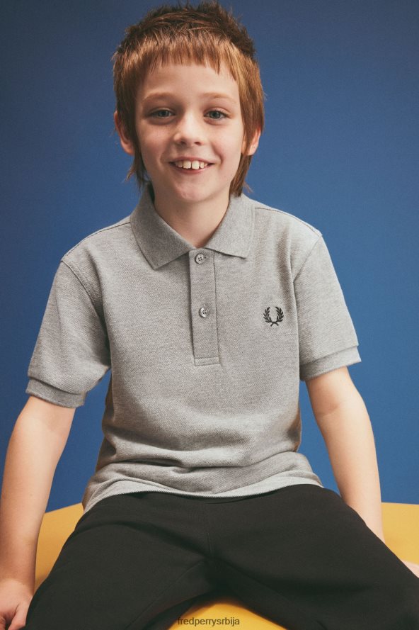 одећу рс Fred Perry клинци к схирт челични лапор 68TD6P714