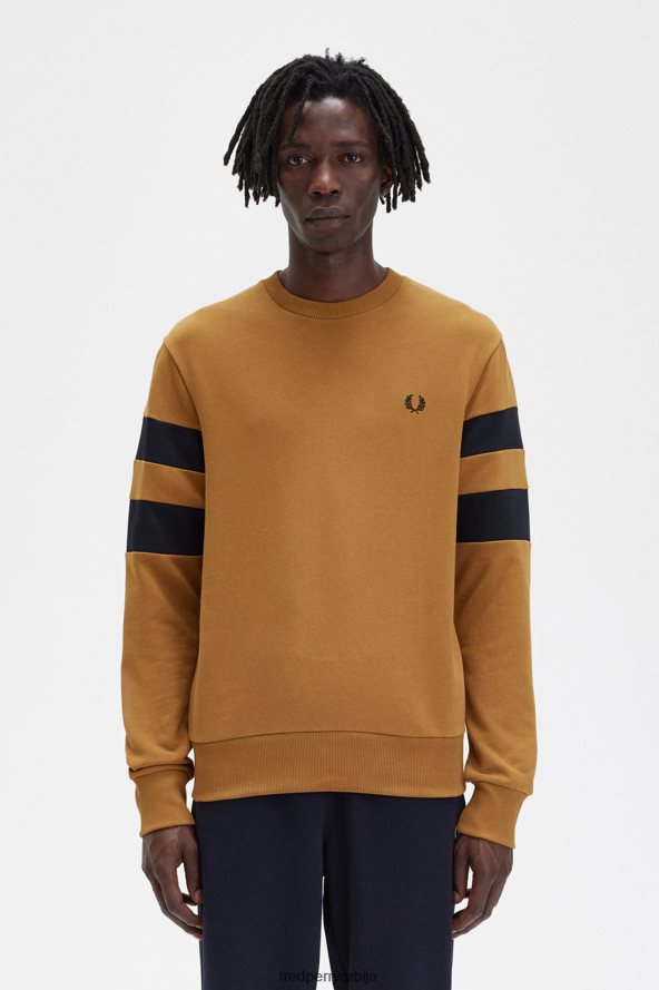 одећу рс Fred Perry мушкарци дуксерица са врховима рукава тамна карамела 68TD6P398 одећу рс Fred Perry мушкарци дуксерица са врховима рукава тамна карамела 68TD6P398