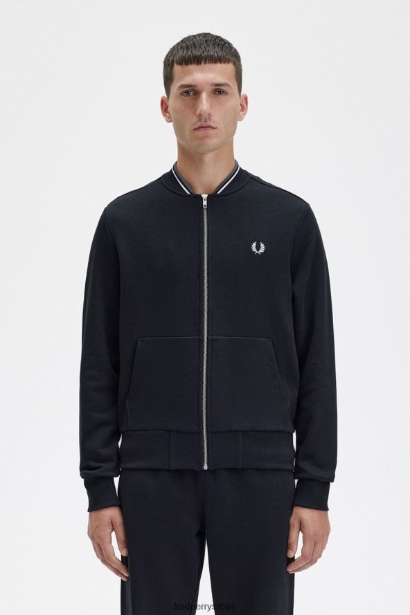 одећу рс Fred Perry мушкарци рајсфершлус кроз дукс топли камен 68TD6P399