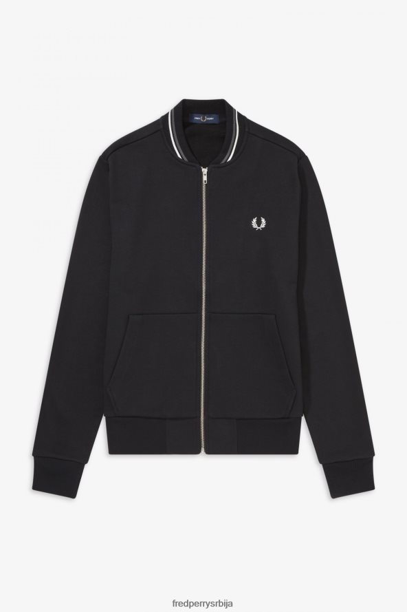 одећу рс Fred Perry мушкарци рајсфершлус кроз дукс топли камен 68TD6P399