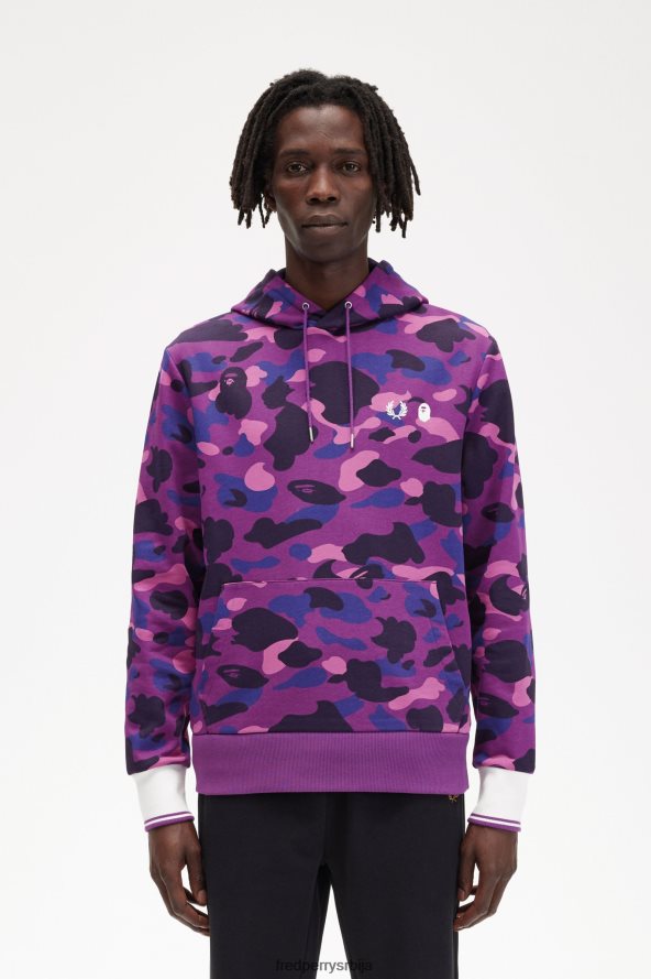 одећу рс Fred Perry мушкарци маскирна дуксерица са капуљачом црн 68TD6P409