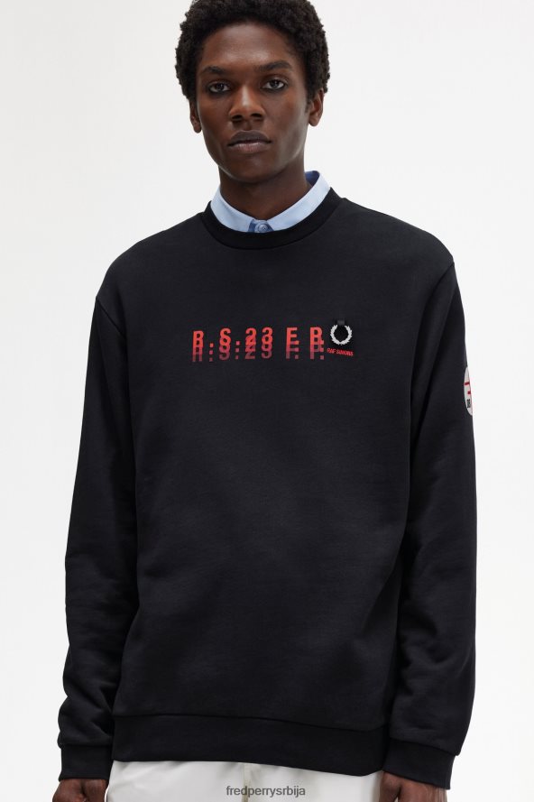 одећу рс Fred Perry мушкарци штампана дуксерица гоји бобице 68TD6P428