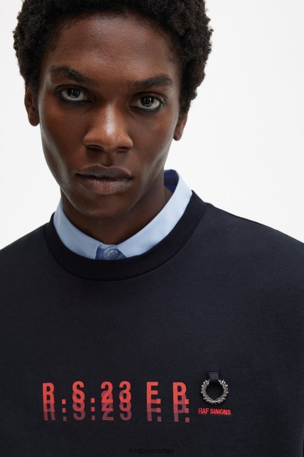 одећу рс Fred Perry мушкарци штампана дуксерица гоји бобице 68TD6P428
